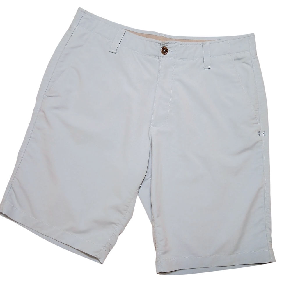 Under Armour Heatgear Blue Flat Front Shorts